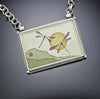 Large Rectangle Dragonfly Necklace
