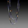 Long Ombre Sapphire Necklace