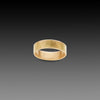 6mm Hammered Gold Band