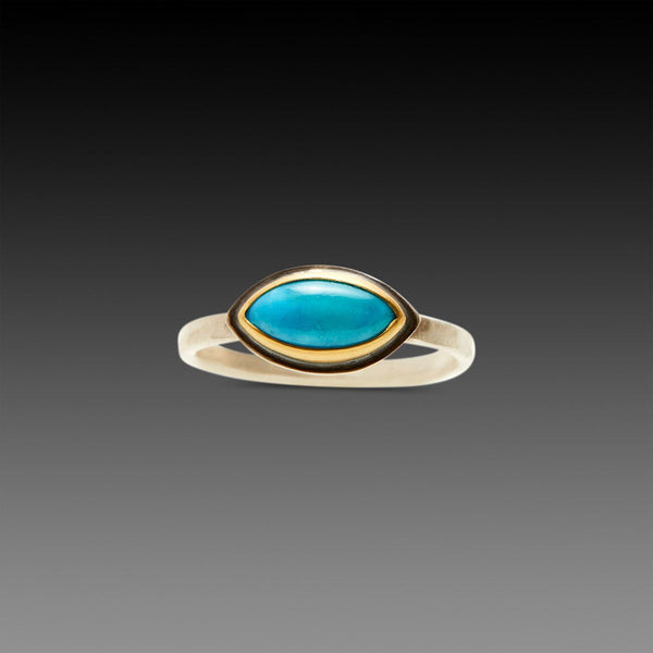 Marquise Turquoise Ring