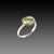 Rose Cut Peridot Ring