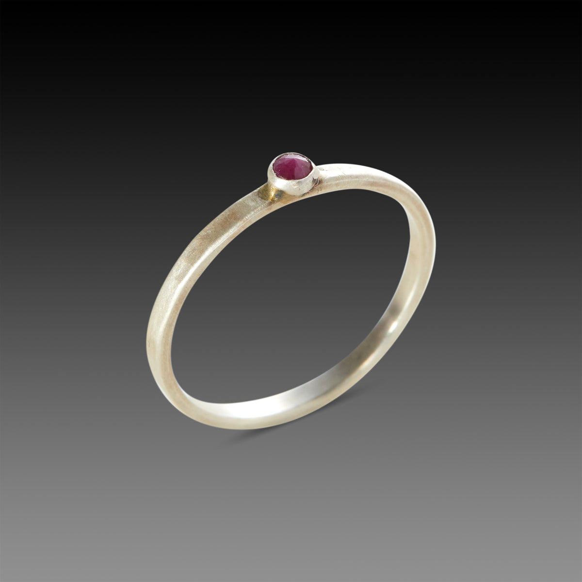 Tiny Ruby Ring