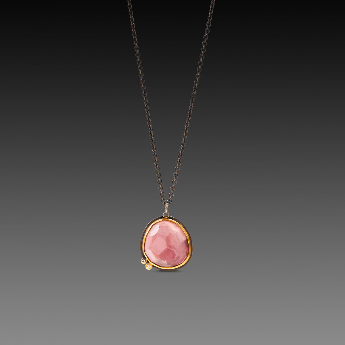 Pink Tourmaline Necklace