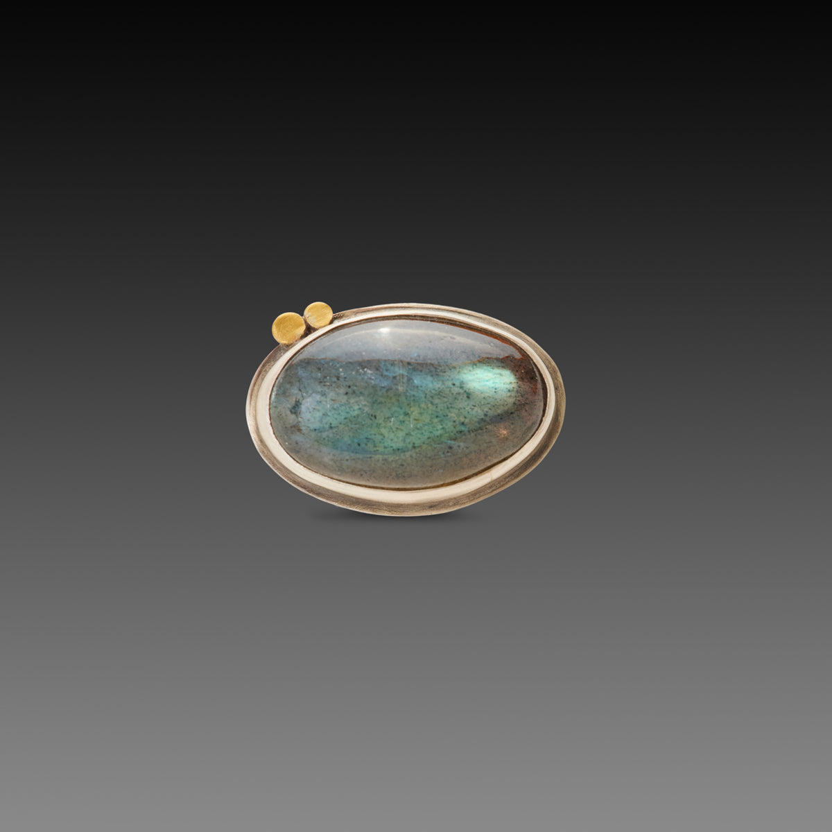 Smooth Labradorite Gold offers Ring