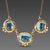 Triple Topaz Necklace