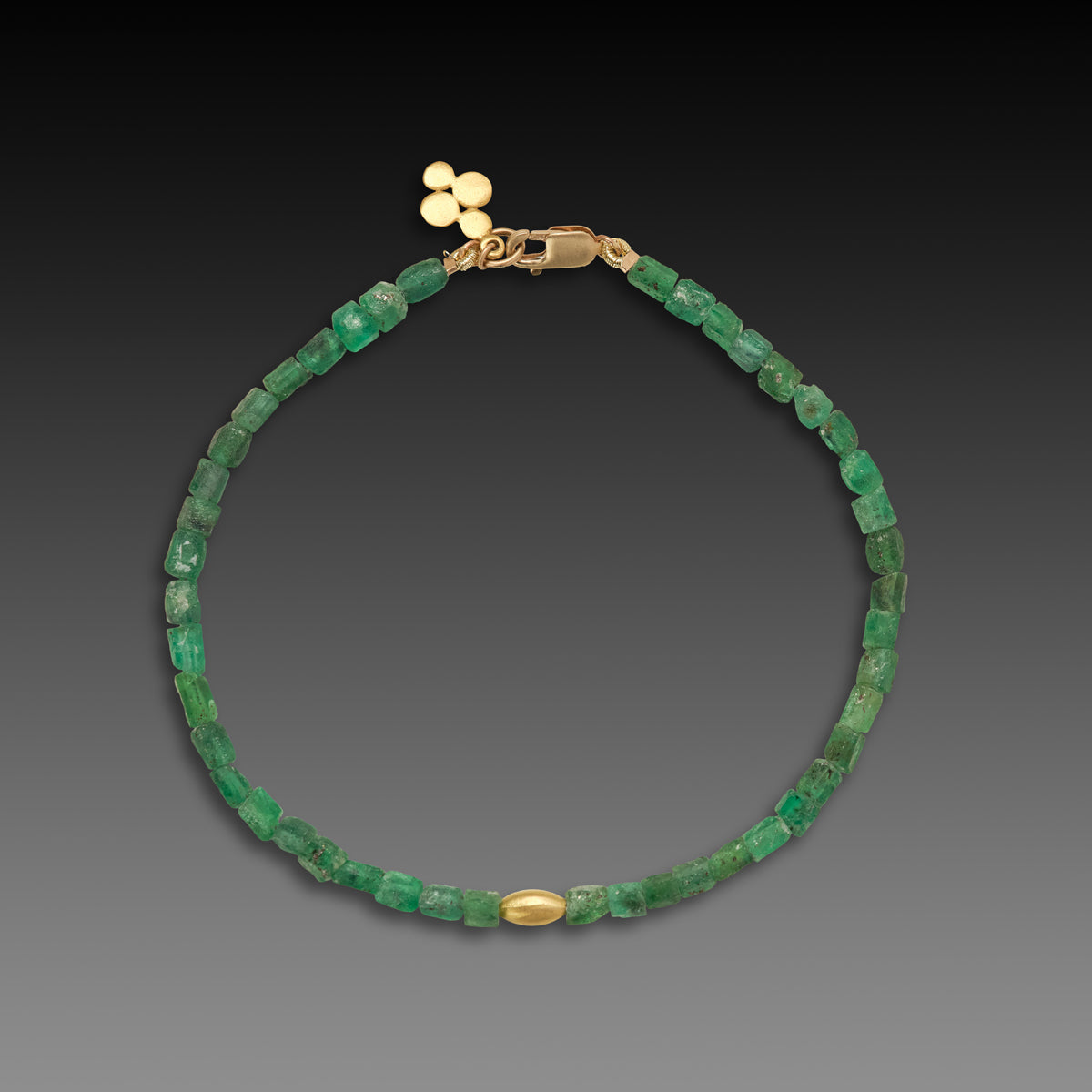 Emerald Crystals Bracelet