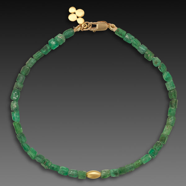 Emerald Crystals Bracelet