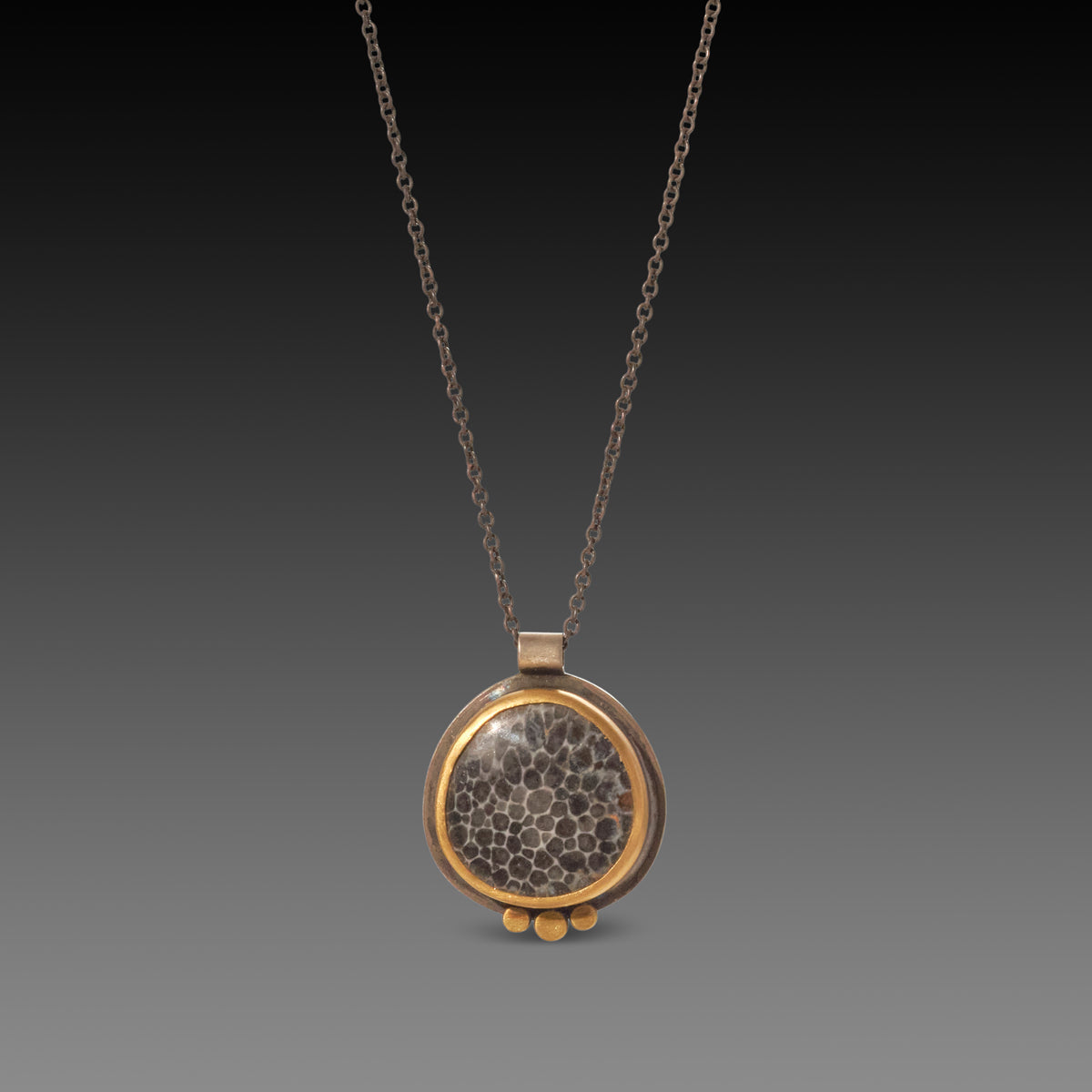 Bryozoan Fossil Necklace