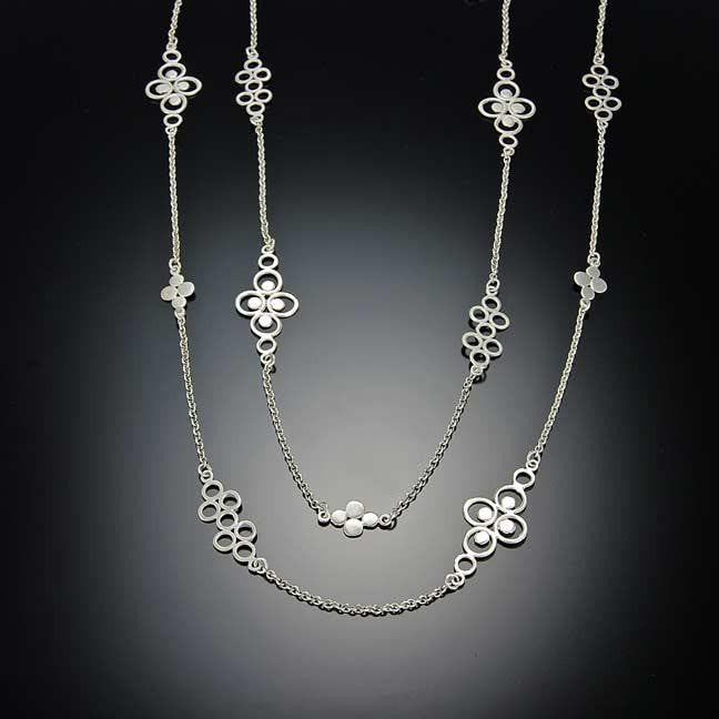 Silver Filigree Chain Necklace - Ananda Khalsa