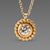 Delicate Round Diamond Necklace