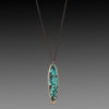 Large Turquoise Ellipse Necklace