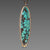 Large Turquoise Ellipse Necklace