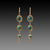 Smooth Ombre Tourmaline Earrings