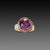 Organic Amethyst Ring