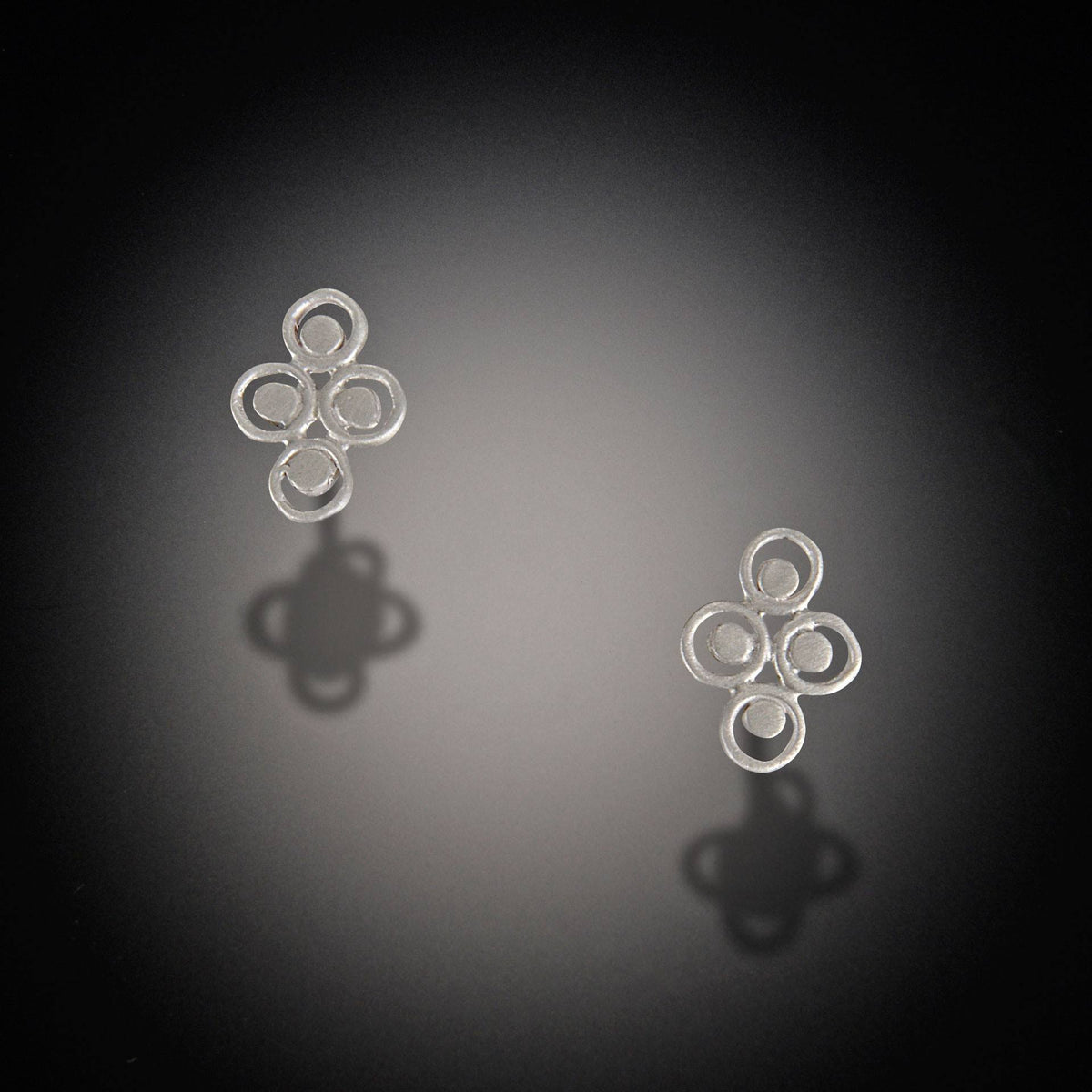 Small Filigree Stud Earrings