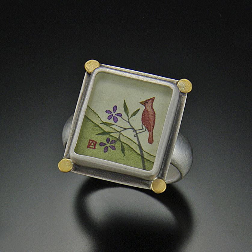 Small Rectangle Cardinal Ring