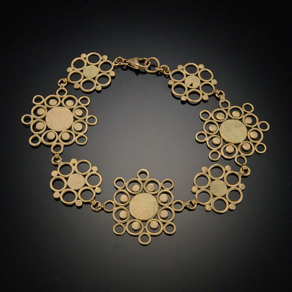 Gold Mandala Bracelet – Ananda Khalsa