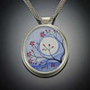 Large Oval Moon Blossom Necklace