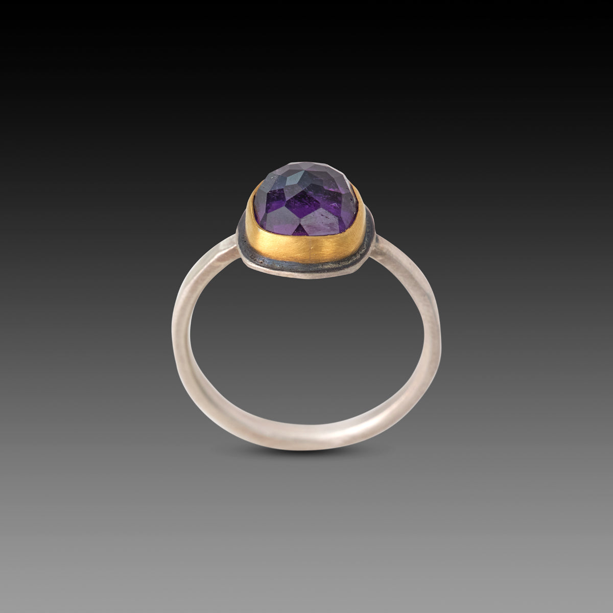 Simple Elegance Amethyst Ring