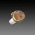 Rose Cut Rutilated Quartz Ring with Diamonds