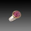 Simple Elegance Pink Tourmaline Ring