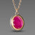 Vibrant Ruby Necklace