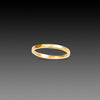 2mm Hammered Gold Band