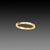 2mm Hammered Gold Band