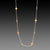 Delicate Gold Disk Chain Necklace