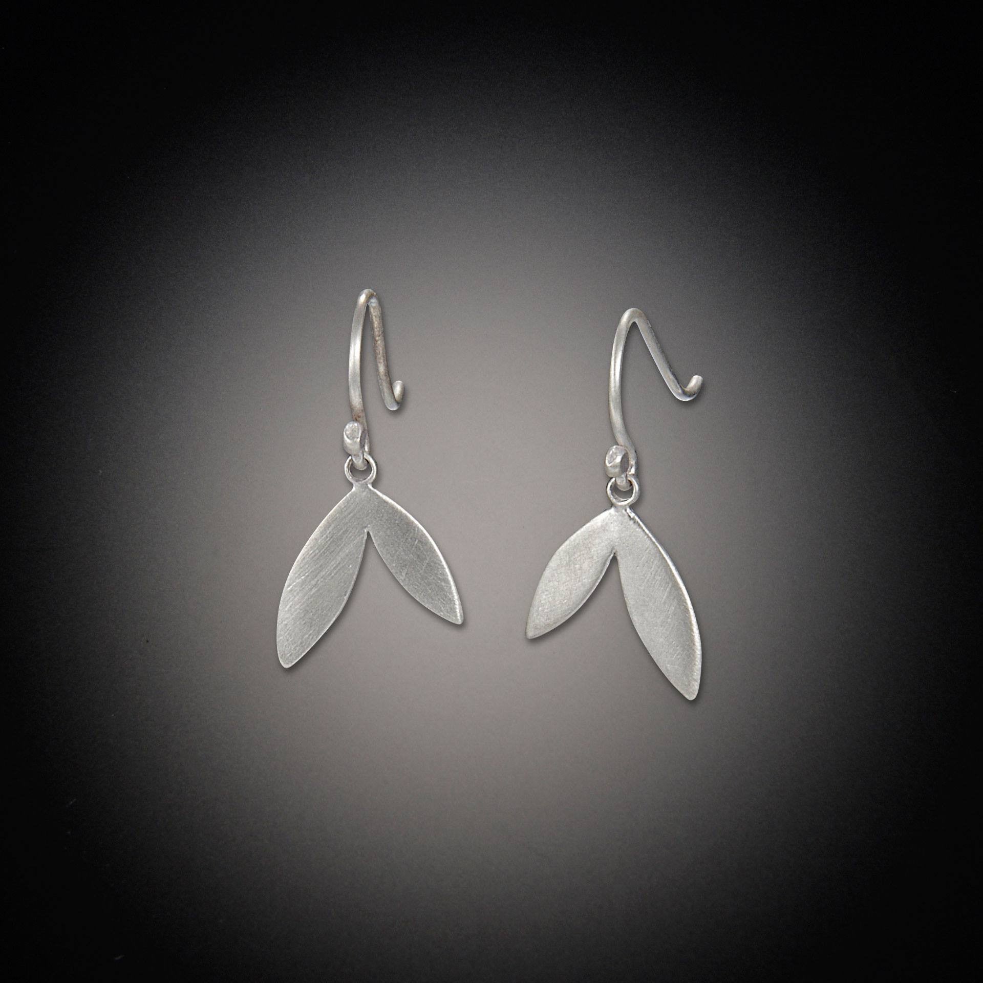 Double Leaf Earrings