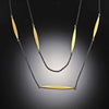 Gold Leaf Chain Necklace