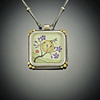 Square Dragonfly Necklace