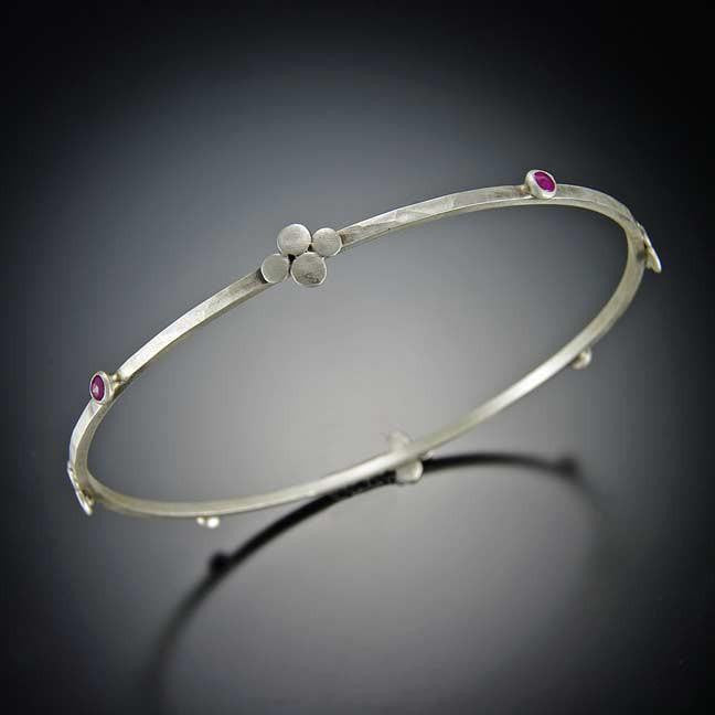 Ruby Dot Bangle