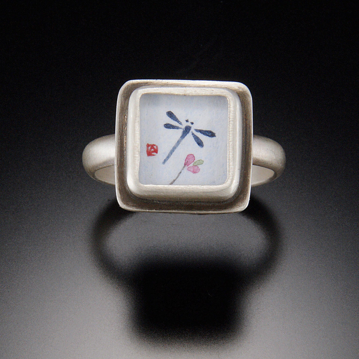 Square Dragonfly Ring